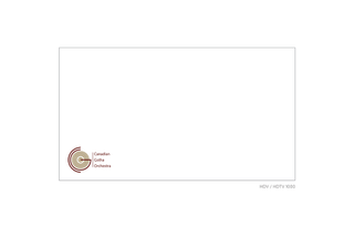 Thumbnail for Canadian Golha Orchestra Logo Design - 4